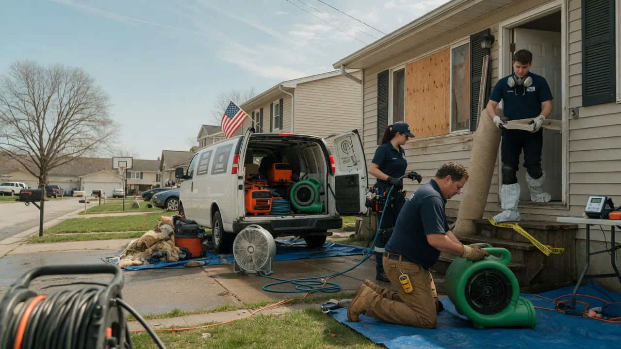 Water Damage Restoration in Lake Station, IN near me